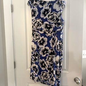 Black label by Evan Piccone slimming style sheath dress